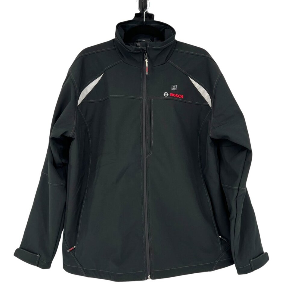 Bosch Heated Jacket GHJ12V-1 Includes Battery Charger Power Adapter Size Medium